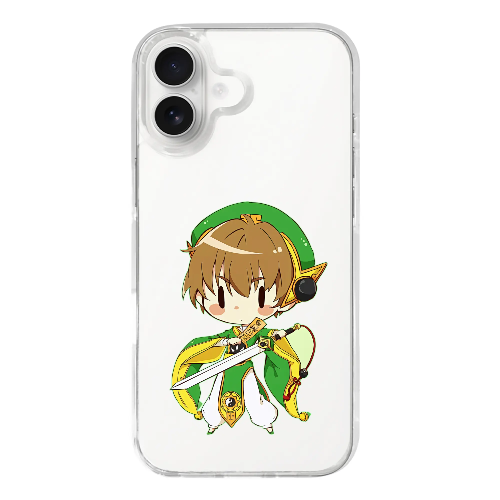 カードキャプターさくら グッズ,李小狼 - iPhone 17シリーズ 透明スマホケース – 薄型・耐衝撃・精密フィット保護カバー